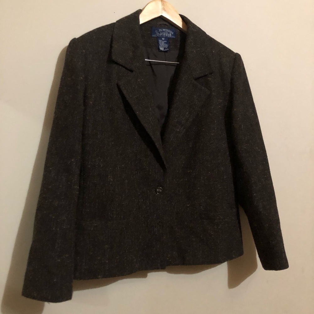 ✨VINTAGE E.H. Woods Wool Blazer - Picture 3 of 10